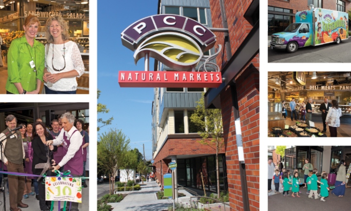 Greenlake Village opening collage