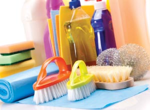 cleaning supplies