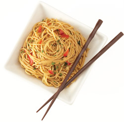 deli asian capellini chopsticks