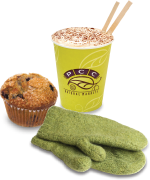 coffee muffin bakingmitts