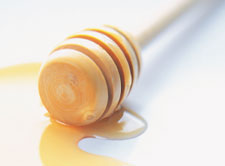 honey dripping