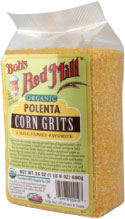 Bob&rsquo;s Red Mill corn grits polenta