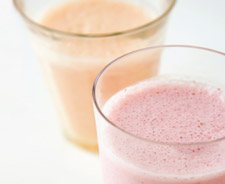 smoothies peachstrawberry