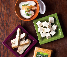 tofu selection