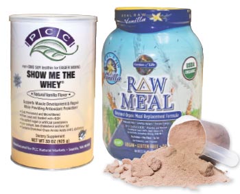 protein powder and meal replacement