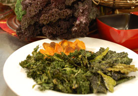 kale chips vea