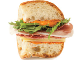 make ahead lunch sandwich