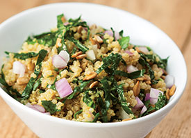 quinoa kale salad