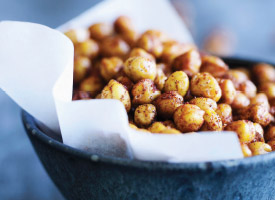 spice roasted crunchy garbanzo recipe