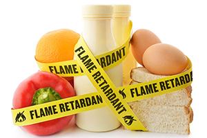 flame retardants in food