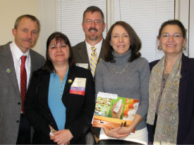 PCC staff attending Lobby Day in Washington DC