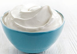 bowl yogurt