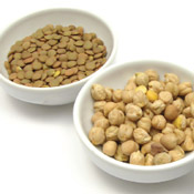 local legumes chickpeas lentils