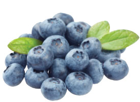 summer fruit blueberries
