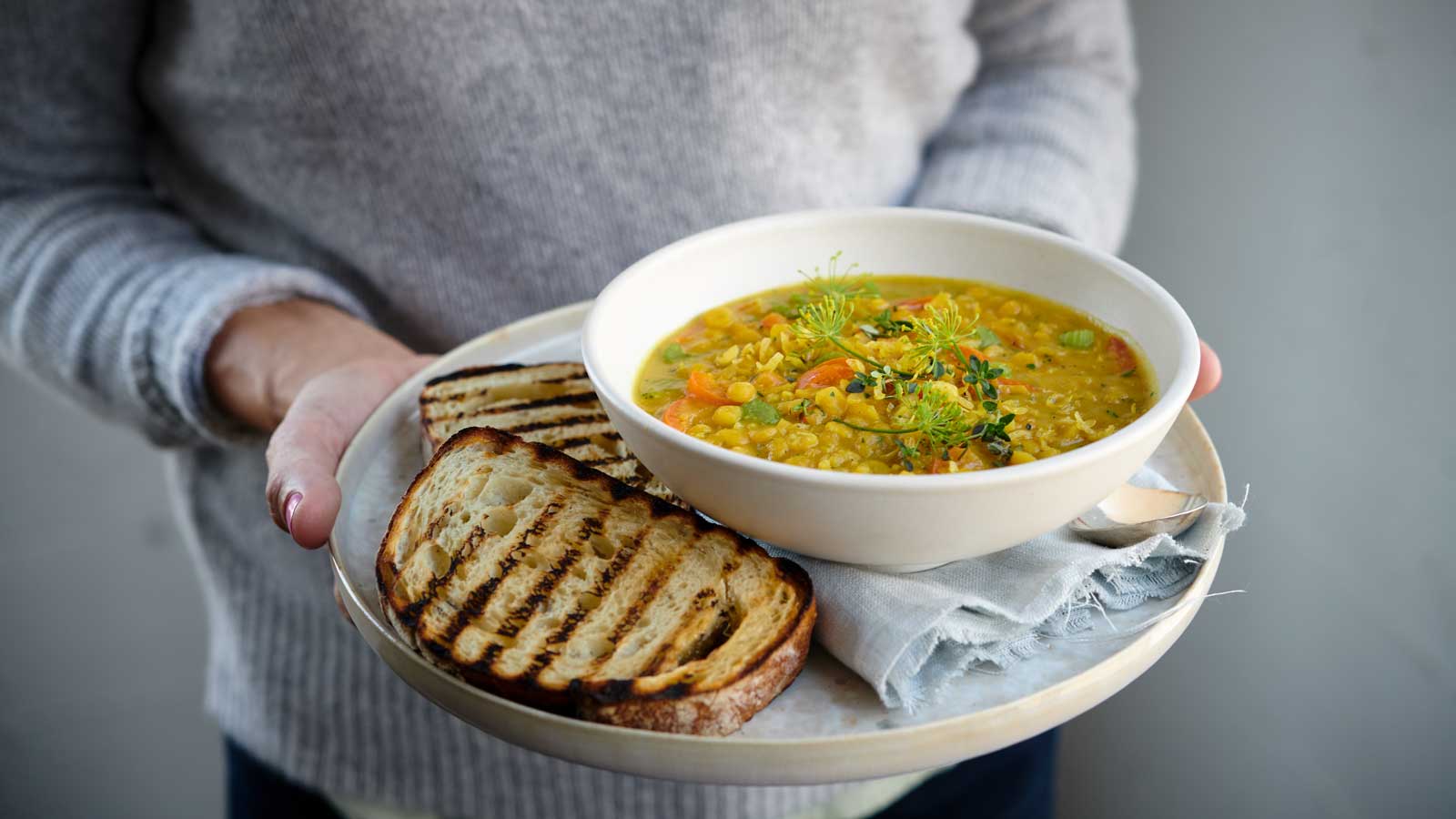 PCC Lemon Split Pea Soup