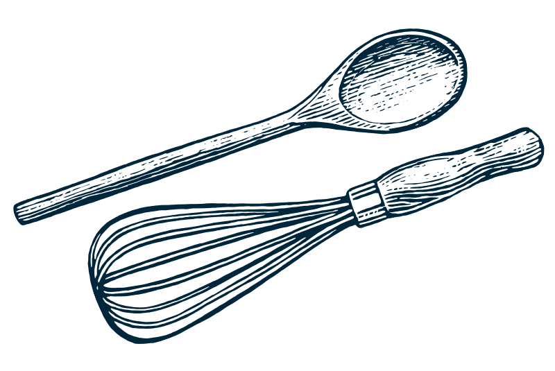 Spoon and Whisk illustration