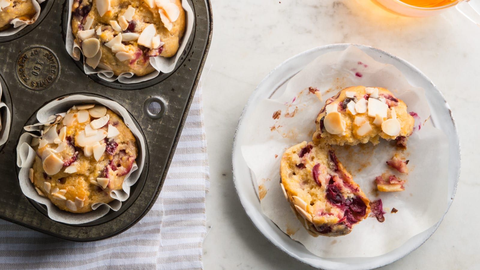 Cranberry-Lemon Muffins