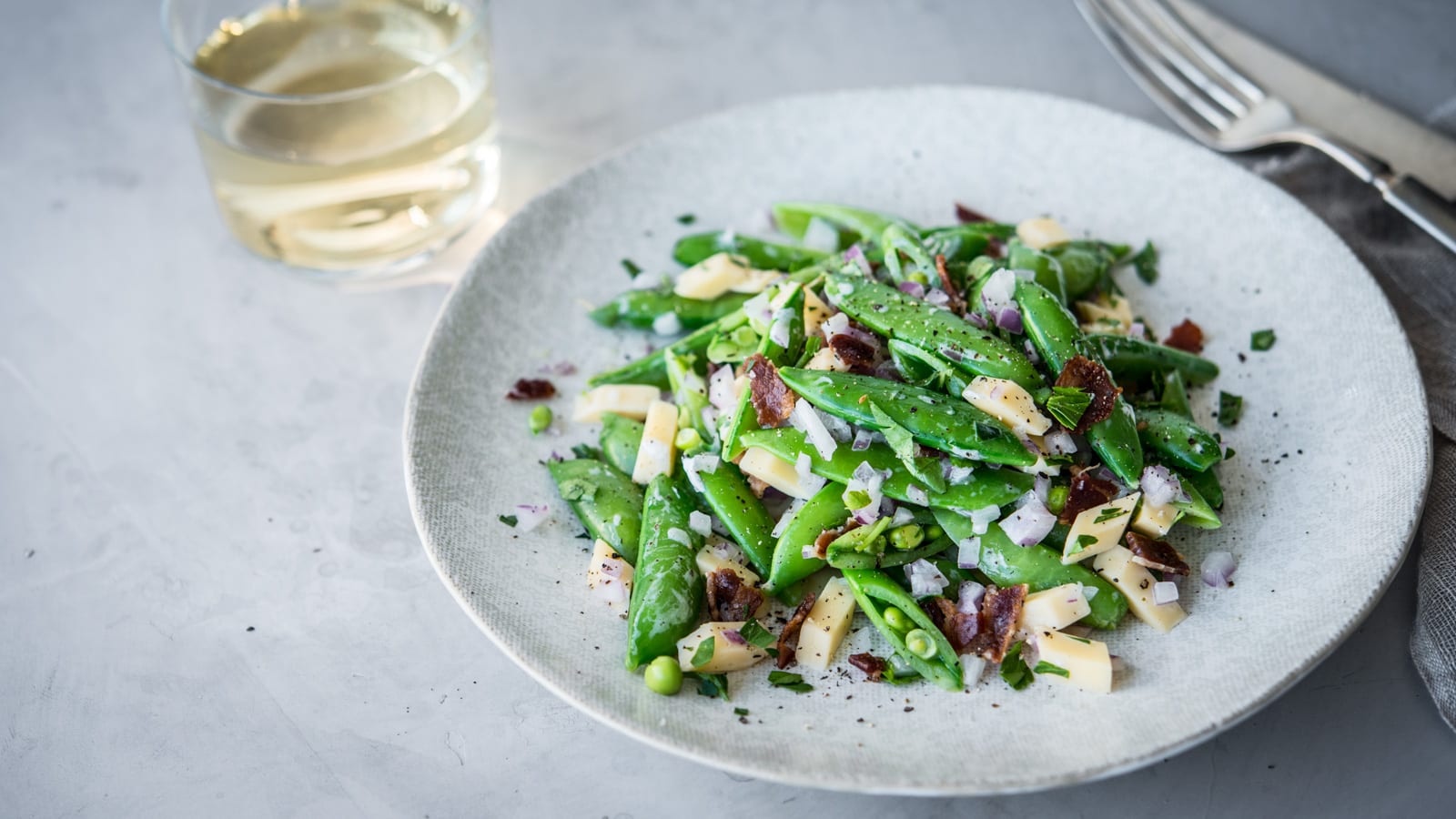 Snap Pea Salad