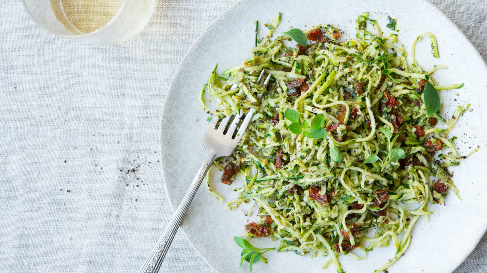 PCC Zucchini Noodle Pesto
