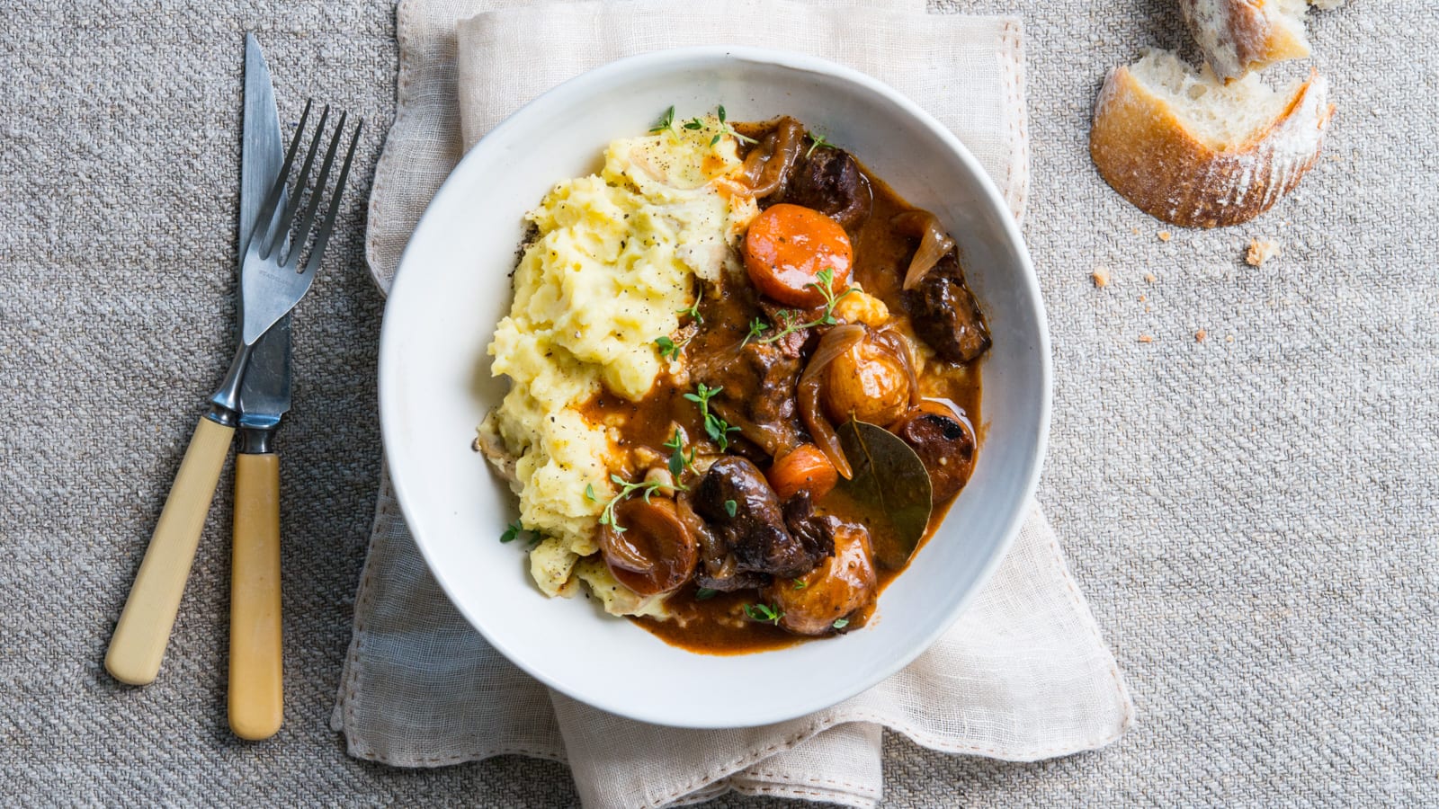 Cozy Beef Bourguignon