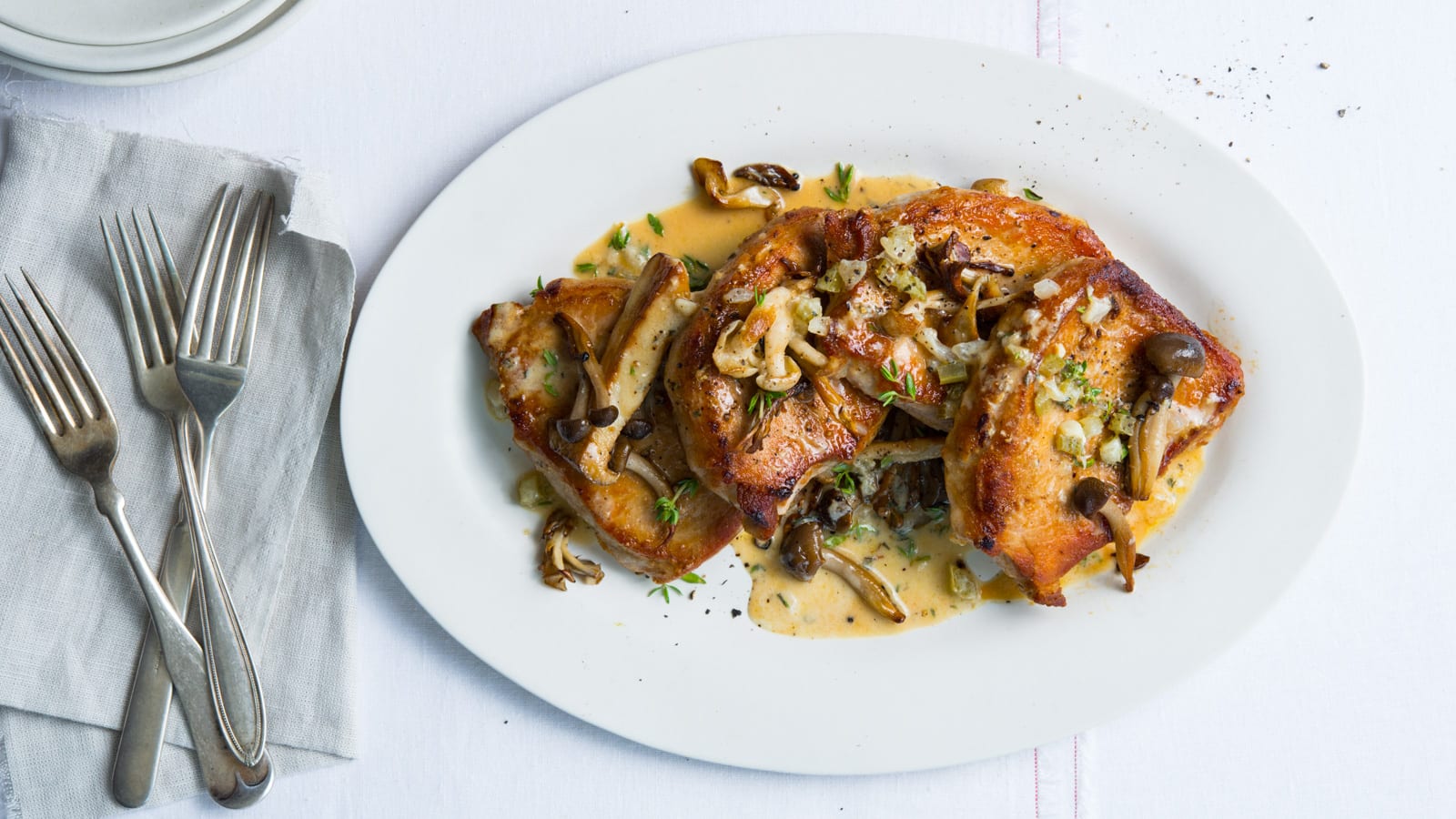 Pork Fricassee
