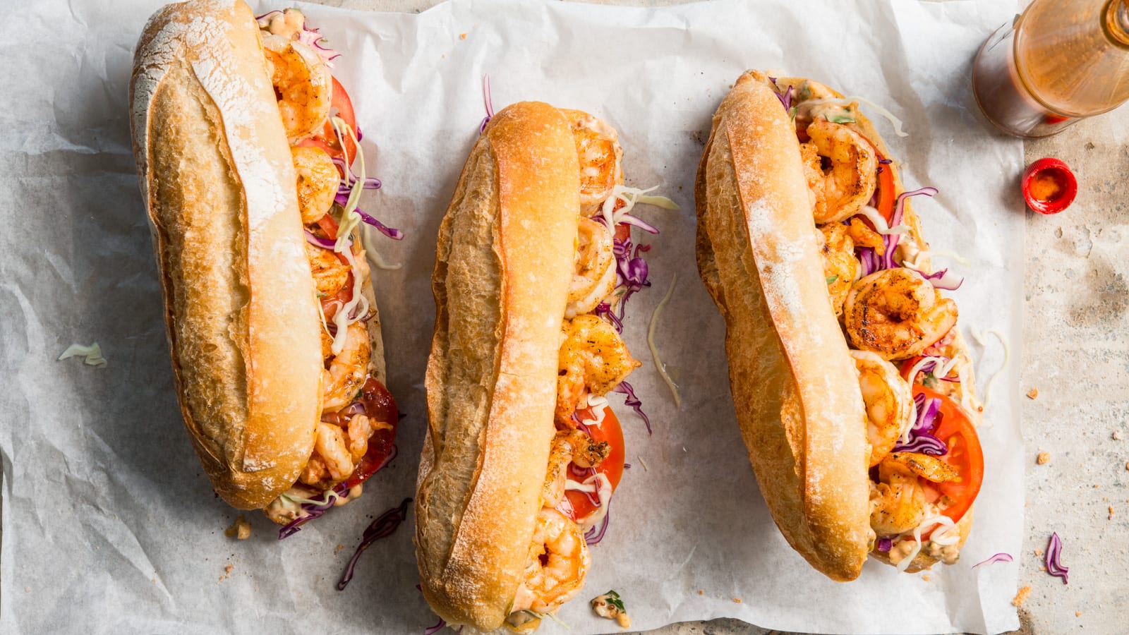 Prawn Po’Boy