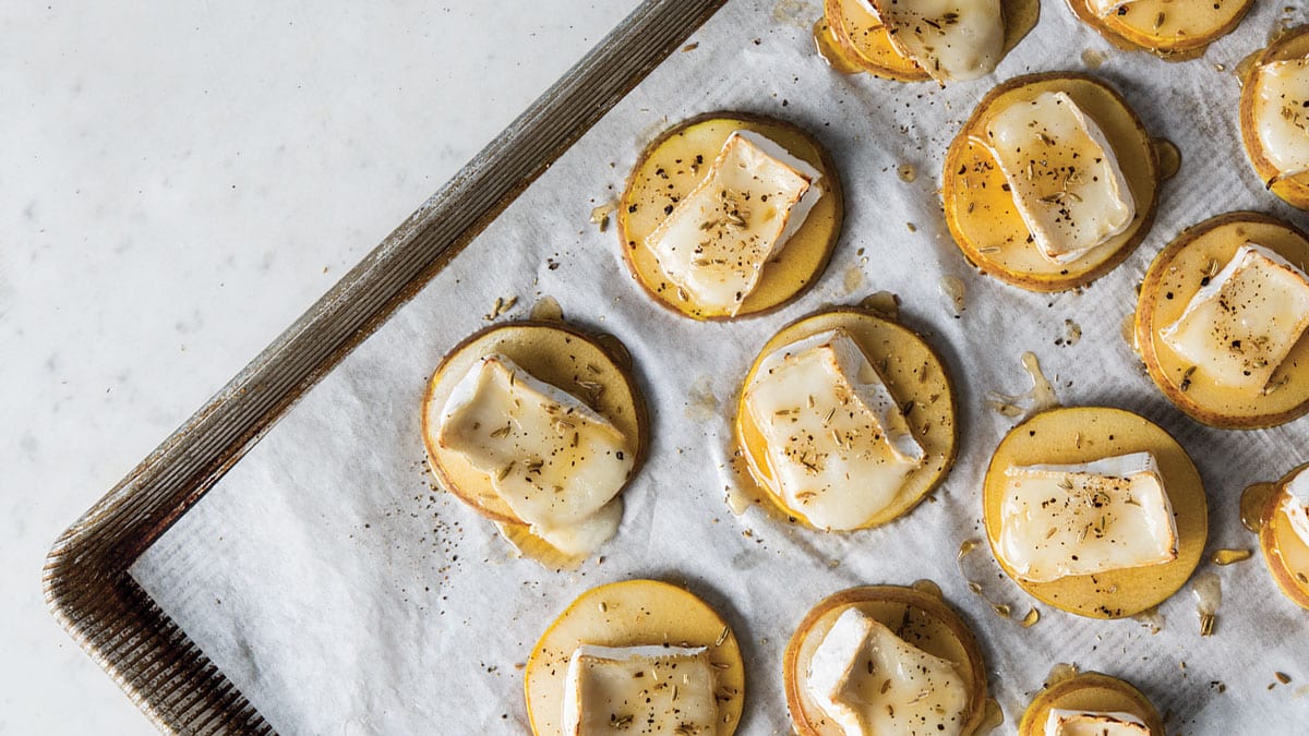 Pear and Brie Bites