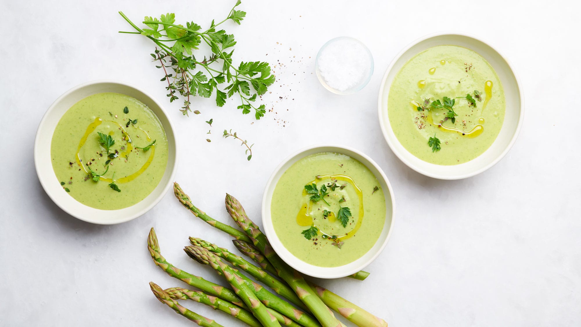 Design your own vegetable soup to bring spring closer