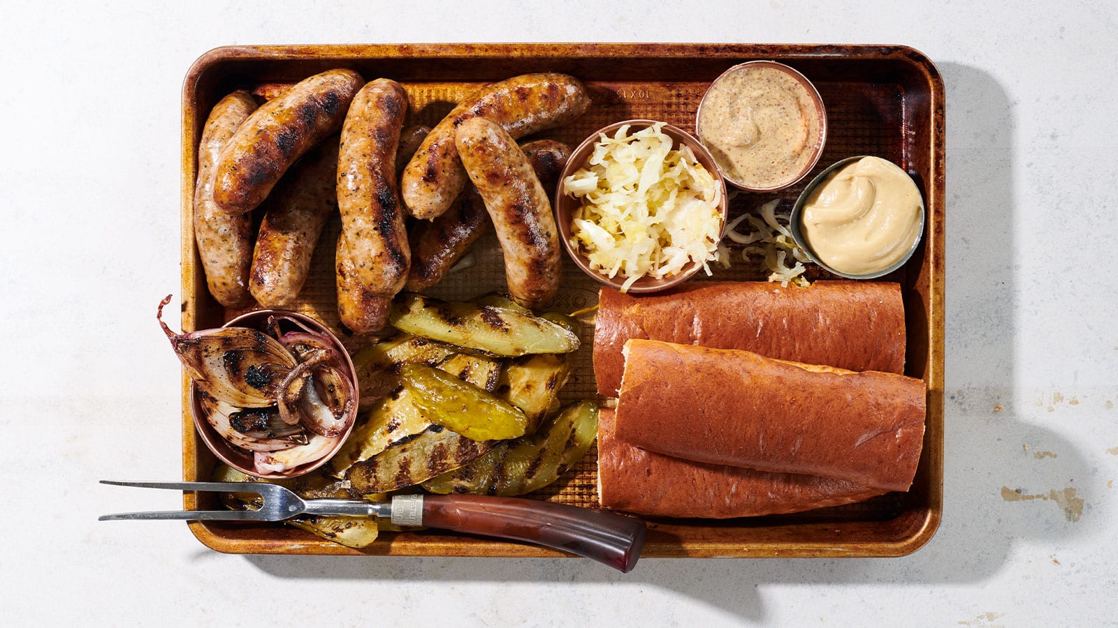 Sizzling Grilled Sausages