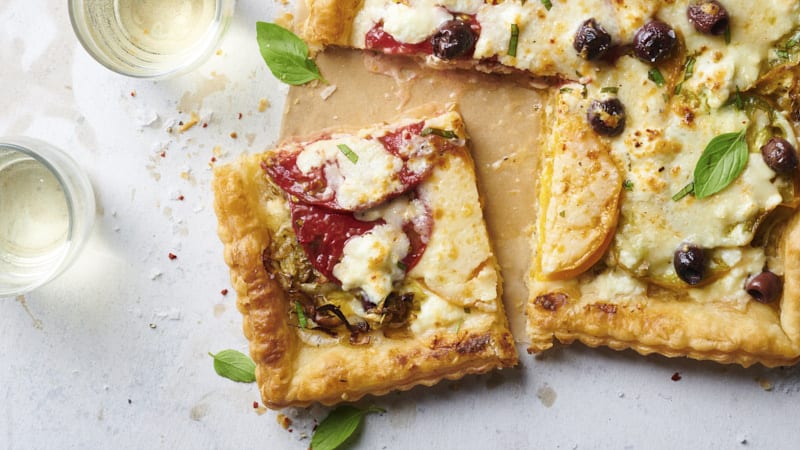 Northwest Heirloom Tomato Tart