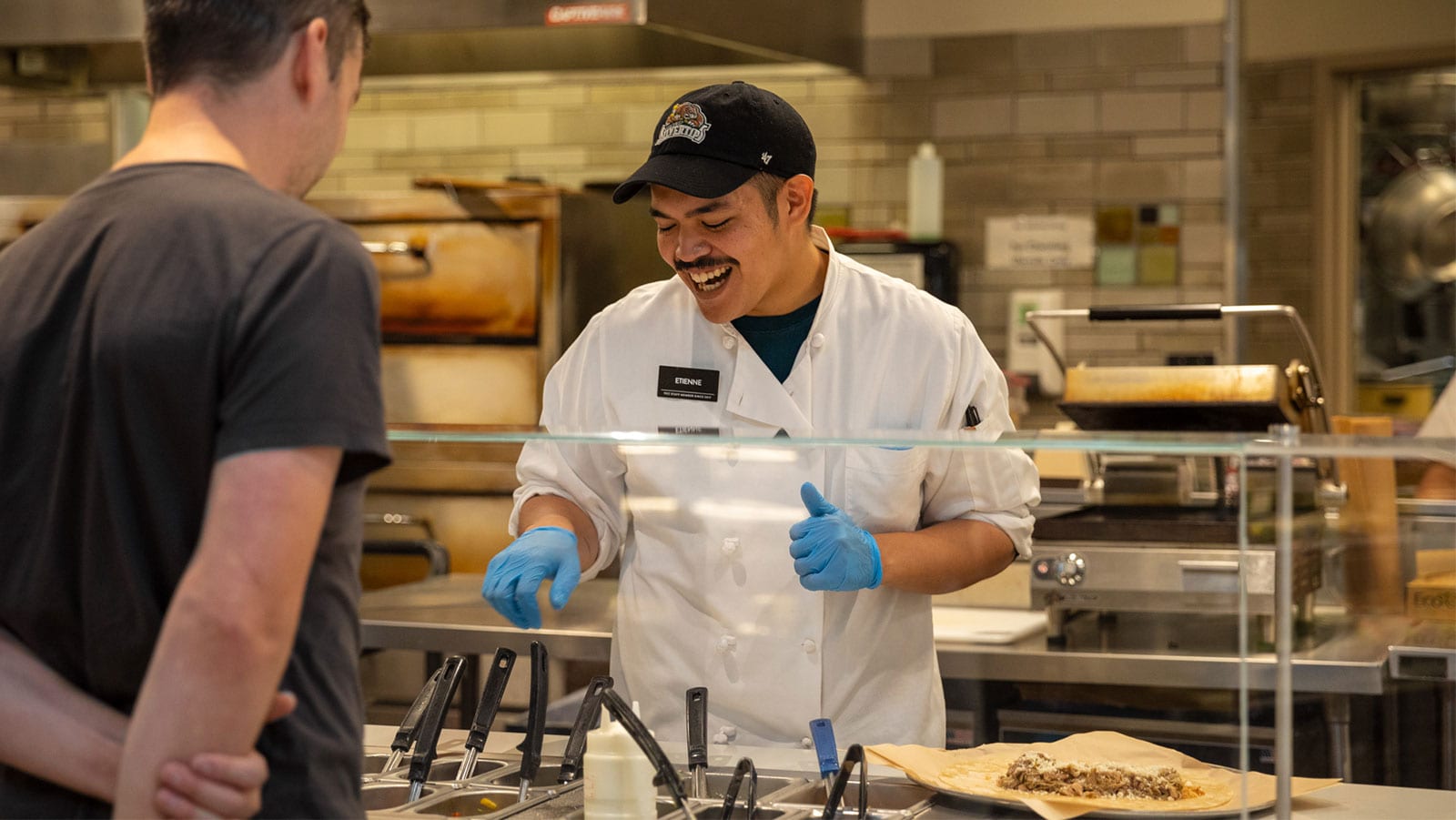 pcc staff member in deli