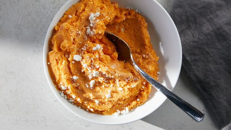 PCC Mashed Yams and Goat Cheese