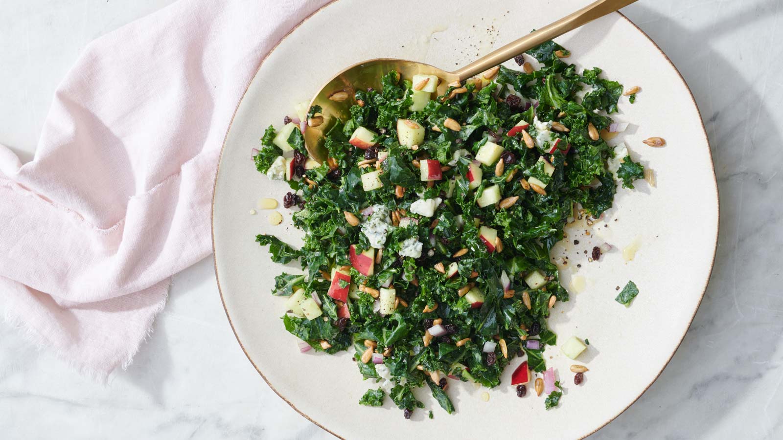 Massaged Kale and Currant Salad