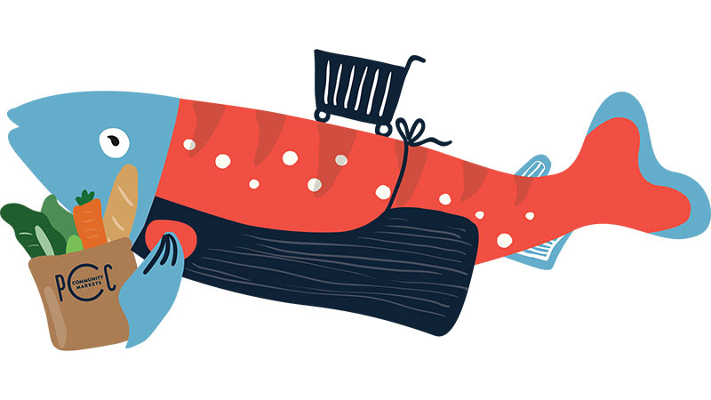 Long Live the Kings & PCC Salmon Clipart