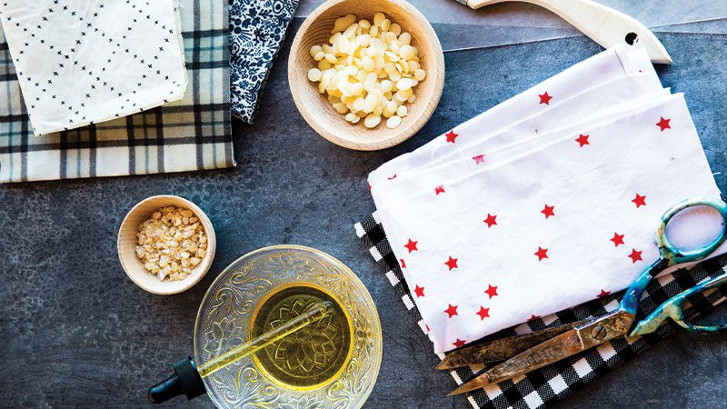 Make your own Five Marys beeswax wraps