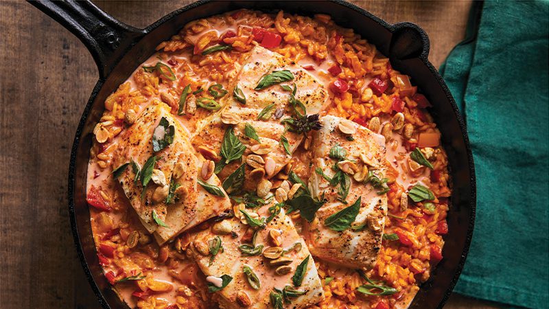 Cooking with cast-iron skillets