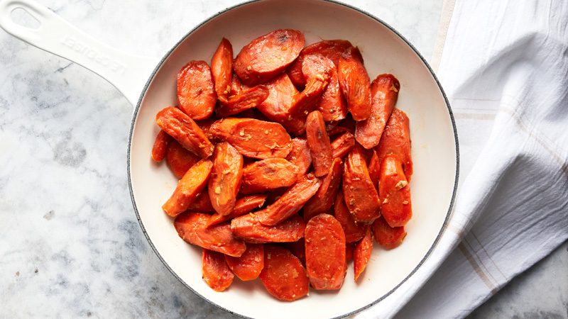 Honey Ginger Roasted Carrots
