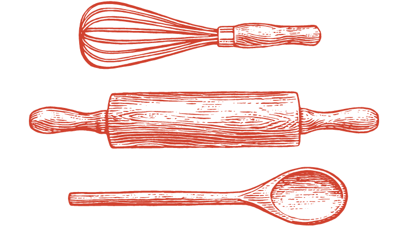 cooking tools illustration
