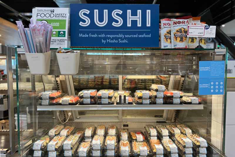 fresh sushi