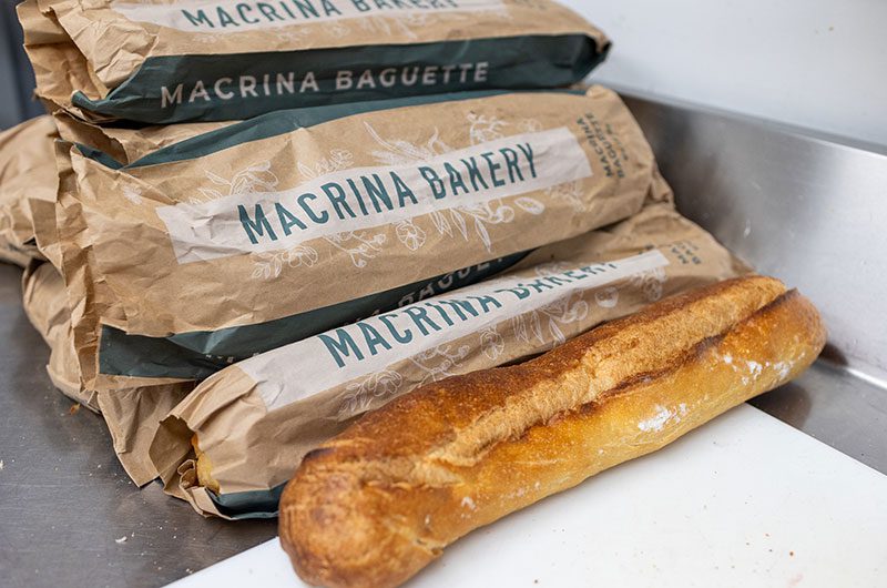 Macrina bread stacked