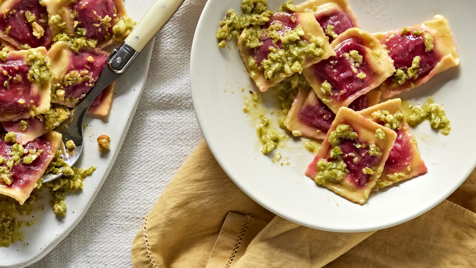 Asparagus-Pistachio Pesto