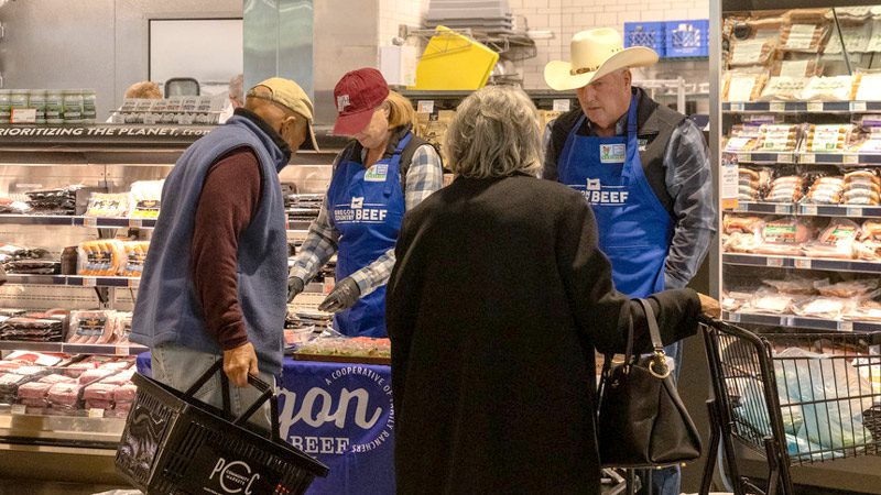Oregon Country Beef tasting event