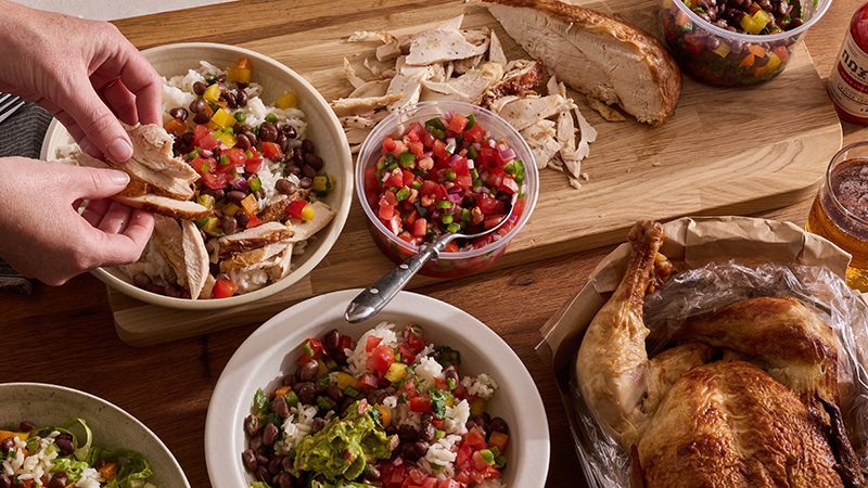 Chicken bowls